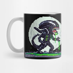 Xenomorph 8 Bit artwork Mug